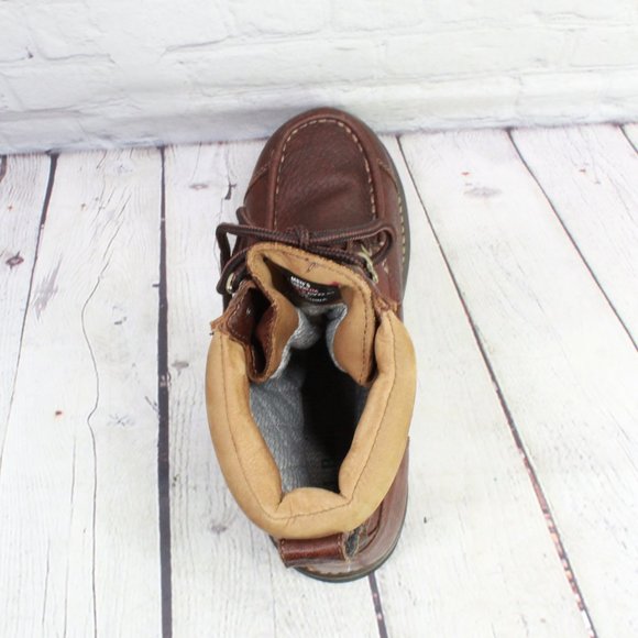 LL BEAN Kangaroo Goretex Vibram Leather Boots 7 M - Picture 6 of 9